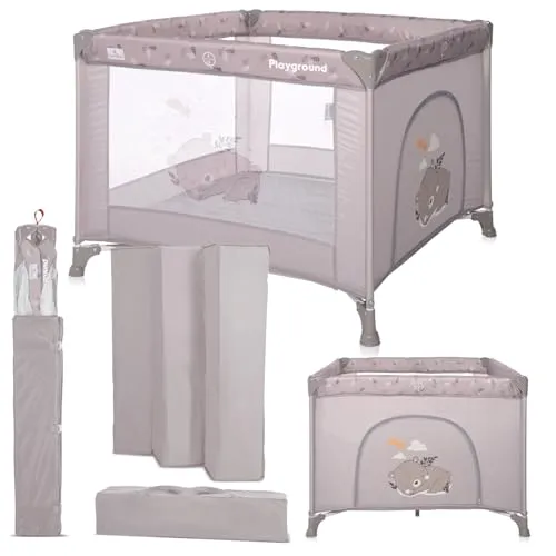 Lorelli Baby Laufstall Playground 100x100 cm in beige von Lorelli