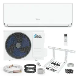 Kältebringer R290 Split Klimaanlage 18.000 BTU (5,4kW) - Effiziente Split Klimaanlage mit 3D Airflow, automatischer Neustart und antibakteriellem Filter. Ideal für angenehme Raumtemperaturen und leisen Betrieb.