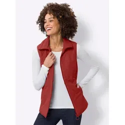 Sieh an! Jerseyweste Weste rot 48