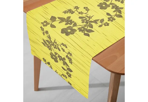 Tischläufer Gelb von DecoHomeTextil