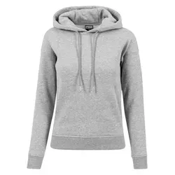 URBAN CLASSICS Damen Hoody - Stylischer Kapuzenpullover - Hoodie für Damen mit lässiger Passform und praktischer Kapuze. Der weiche Baumwoll-Mix bietet hohen Tragekomfort und ist ideal für Alltag und Streetwear.