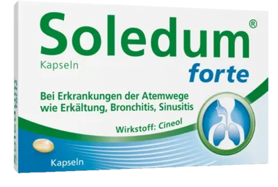 Soledum Kapseln forte 200 mg von MCM KLOSTERFRAU Vertr