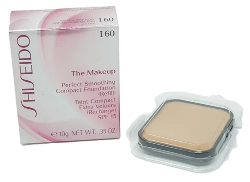 Shiseido The Makeup Foundation Refill I 60 Teint Compact 10g - Praktisches Nachfüllprodukt für einen makellosen Teint. Ideal für unterwegs, sorgt für ein gleichmäßiges Hautbild und ist in kompakter Form erhältlich.