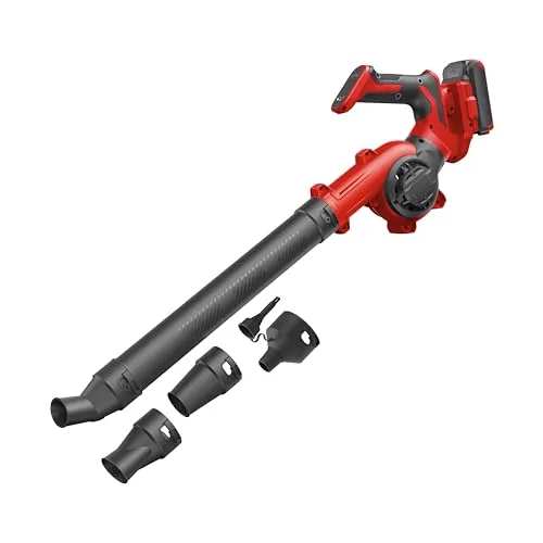 Grafner 5in1 Akku Laubbläser 20V - Laubgeräte: Kabelloser Laubbläser mit 250 km/h Luftgeschwindigkeit, 4 Aufsätzen und leichtem Design für müheloses Arbeiten im Garten.