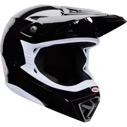Bell MX-10 MIPS Jugend Motocross Helm, schwarz, Größe M - Leichter und komfortabler Jugendhelm mit innovativem MIPS®-System zur Unterstützung der Sicherheit. Ideal für junge Fahrer im Motocross-Bereich.