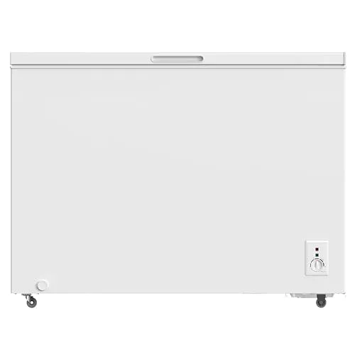 PKM GT300E Gefriertruhe - Tiefkühler mit 299 l Volumen, ideal für große Haushalte und Vorratshaltung, freistehend und platzsparend.