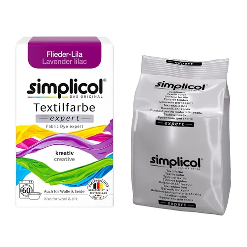 Simplicol Textilfarbe expert für einfaches Färben Flieder Lila