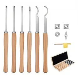 VEVOR 6-teiliges Drechselmesser Set
