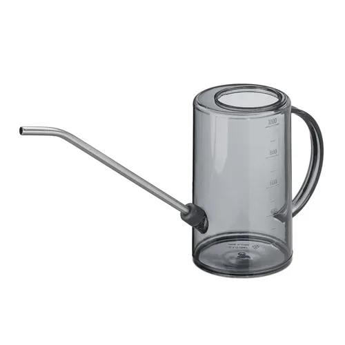 Gießkanne zimmerpflanzen Blumengießkanne 1 l grau Gießkanne für Pflanzen