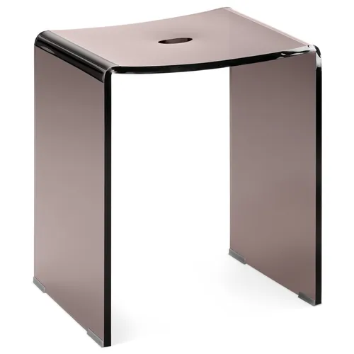 Navaris Duschhocker aus Acryl 43,5x37x28cm von Navaris