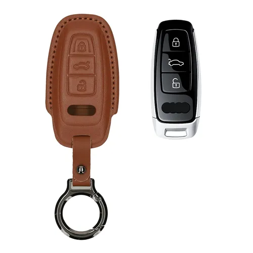 Autoschlüssel Hülle für Audi A6 A7 A8 Q7 Q8 3-Tasten Autoschlüssel Keyless