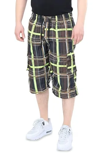 Ben Creek Herren Capri Freizeithose in silber von Ben Creek