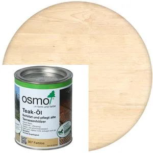 Osmo Holzöl Teak-Öl, 0,75l, außen, seidenmatt, 007 farblos