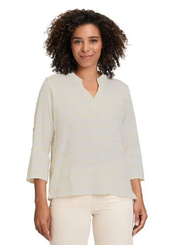 Cartoon Schlupfbluse Damen mit Lurexfaden