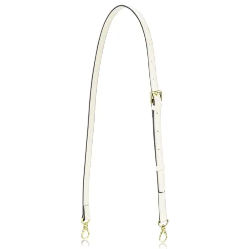 Allzedream Taschengurt Leder Umhängetasche Einstellbar Gurt Zum Wechseln Damen Schultertaschen (Beige)