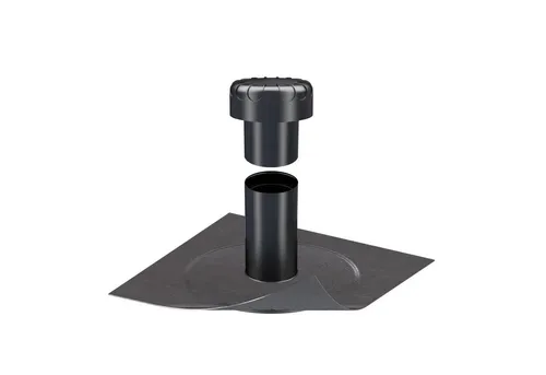 Klöber Flavent KF 6021 Entspannungslüfter DN 100 - Dachraumbelüfter für optimale Luftzirkulation und Feuchtigkeitsableitung, verhindert Schimmelbildung und Blasenbildung auf Flachdächern.