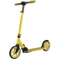 HUDORA Scooter Up 200, canary - Roller/Kickboards mit hochwertiger Aluminium-Bauweise, beidseitig reflektierenden Reifen und höhenverstellbarer Lenkstange für sicheren Fahrspaß.