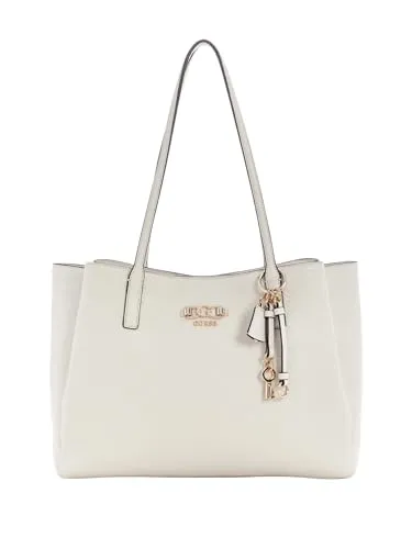 Guess Shopper Anise Multi Compartment Tote - Elegante Schultertasche mit geräumigem Hauptfach und zusätzlichen Innenfächern für optimale Übersicht. Ideal für Business und Freizeit, vereint Funktionalität und stilvolles Design.
