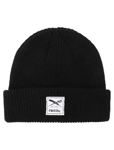 IRIEDAILY Kreuzkoelln Beanie, Black