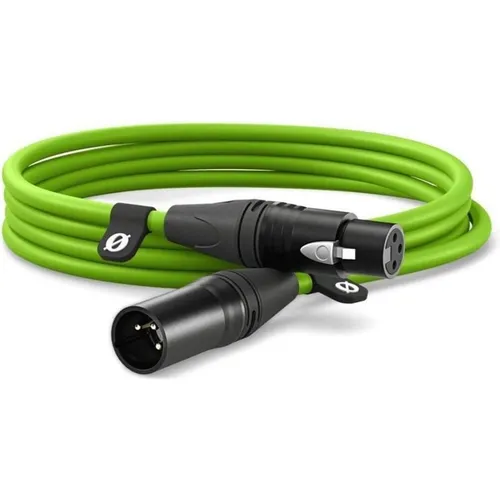 RØDE XLR-3 Green (3 m, XLR) (XLR3M-G) in grün von RØDE