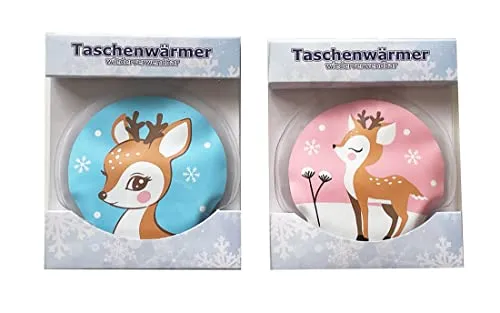 Taschenwärmer Winter REH, 2er Set
