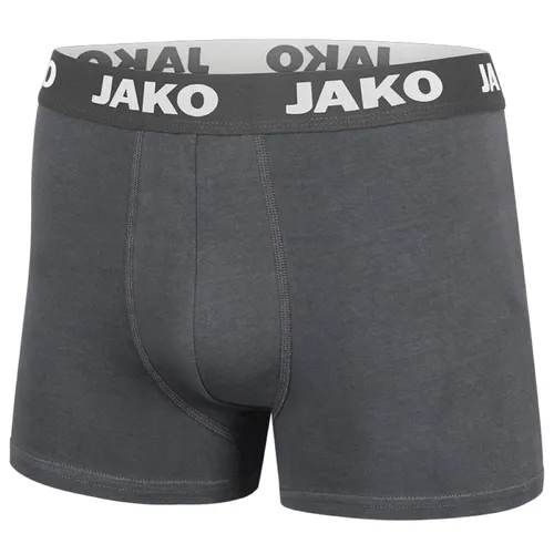 Jako Boxershort Basic 2er Pack - grau