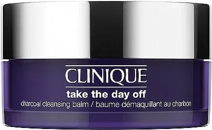 Clinique Take The Day Off Charcoal Cleansing Balm 125 ml - Sanfter Make-up Entferner mit japanischer Holzkohle für klare, gründlich gereinigte Haut