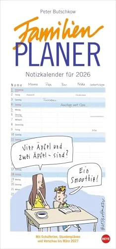 Peter Butschkow Familienplaner 2026