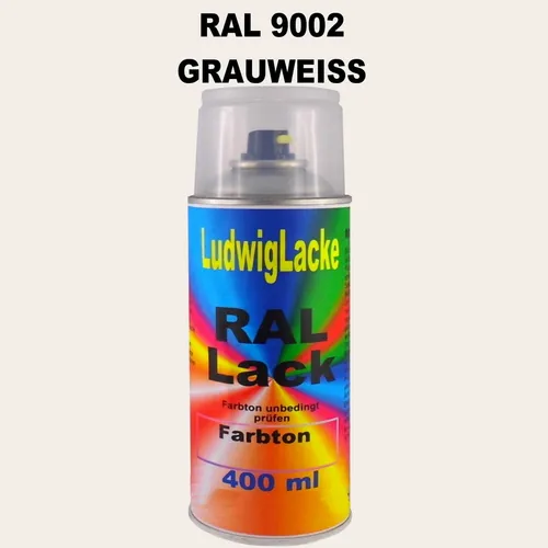 RAL 9002 Grauweiss Seidenmatt 400 ml 1K Spray