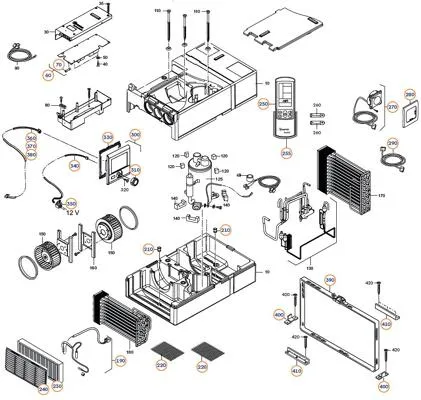 Truma Adapter 12V für Luftverteiler