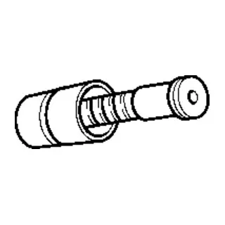 Hansa Schlauch 59912720 - 1400mm - Sanitärinstallation, hochwertiger Schlauch für zuverlässige Wasserführung und einfache Montage.