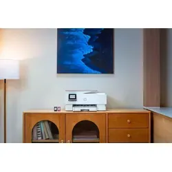 HP ENVY Photo 7930 All-in-One Drucker - Multifunktionsdrucker für Farben mit Tintenstrahltechnologie, ideal für kreative Projekte und Familienfotodrucke – bis zu 15 Seiten/Min. und kabellose Konnektivität.