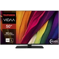 Telefunken 50 Zoll Smart TV VIDAA XU50VP750M in schwarz von Telefunken