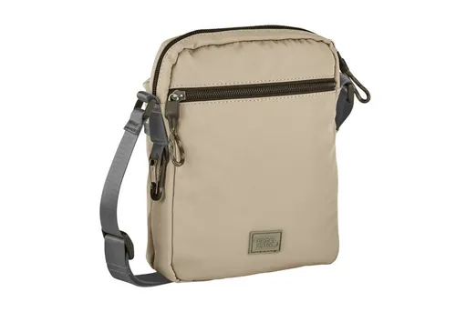 camel active Terra Herren Umhängetasche - Herren-Schultertaschen aus recyceltem Nylon, kompakt und praktisch mit mehreren Fächern für optimale Organisation, ideal für den täglichen Gebrauch.