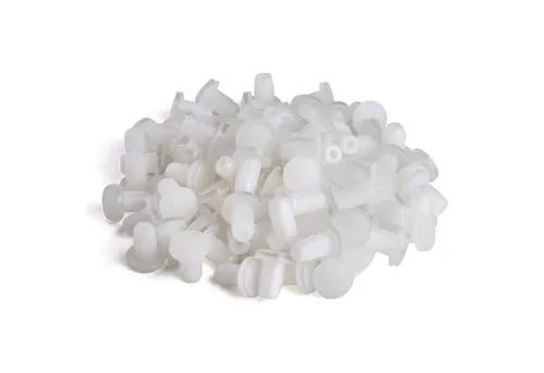 SO-TECH® Möbelbeschlag Türpuffer 100 x Ø 8 mm in weiß von SO-TECH