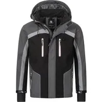 Rock Creek Softshelljacke Dunkelgrau - Funktional & Stylisch - Die Rock Creek Herren Softshelljacke in Dunkelgrau bietet Schutz vor Wind und Wetter. Mit praktischen Taschen und Kapuze ist sie ideal für Outdoor-Aktivitäten und den Alltag. Hochwertig verarbeitet und modisch zugleich.