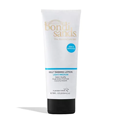 Bondi Sands - Salon Quality Self Tanning Lotion for a Healthy, Natural Bronzed Skin - Light/Medium - 200 mL by Bondi Sands
