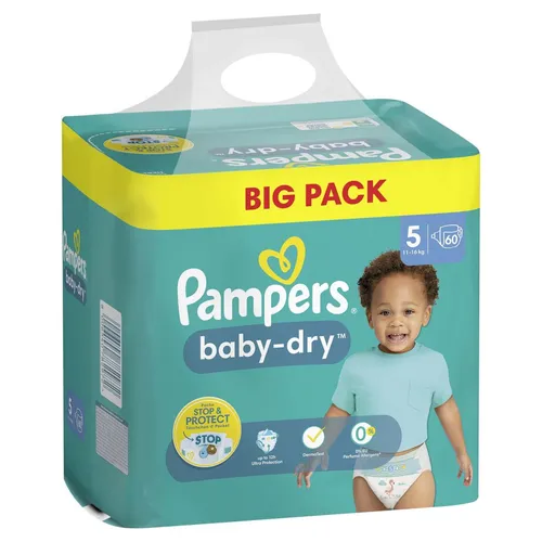 Pampers Baby-Dry Windeln Big Pack Gr. 5 (11-16 kg)