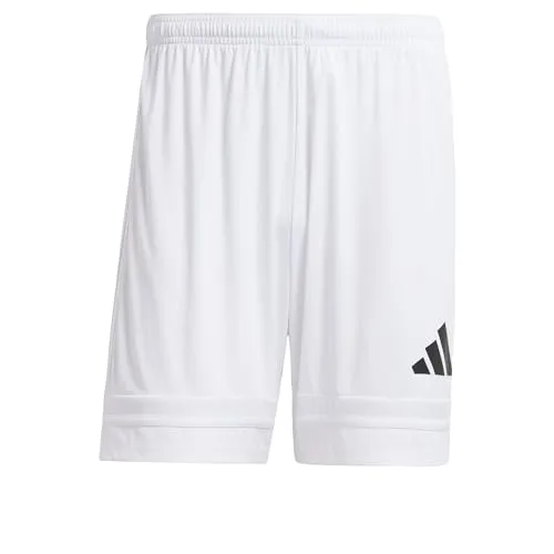 adidas Herren SQUADRA25 Short, White/White/Black, L in weiß von adidas