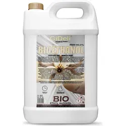 GiDeli Bioethanol 5L Vanilleduft 96,6% Ethanol Innen & Außenkamine