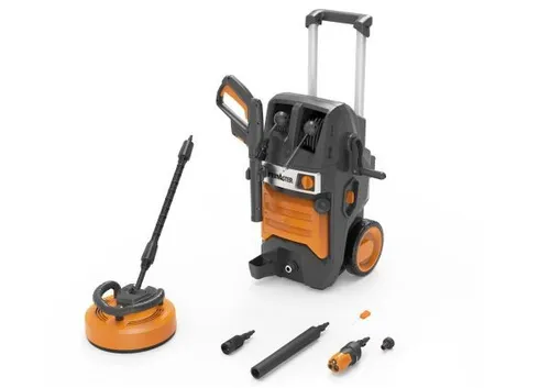 Primaster Hochdruckreiniger PHB160 - 2500 W, 160 bar, 440 l/h - Hochdruckreiniger mit 2500 W Leistung, ideal für gründliche Reinigungen von Terrassen, Fahrzeugen und mehr. Hohe Druckkraft für schnelle Ergebnisse.