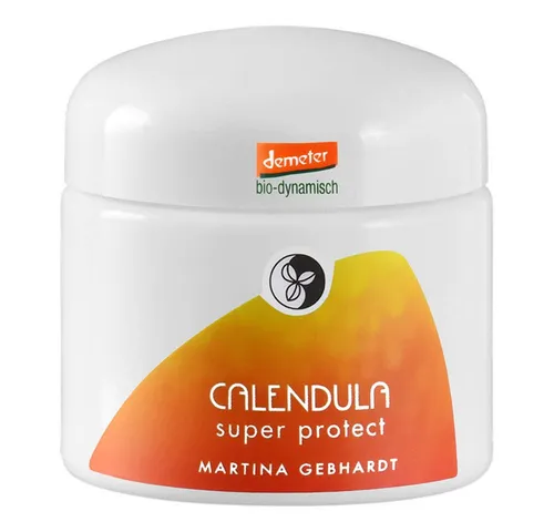 Martina Gebhardt Calendula Super Protect - Babypflege mit Demeter-Qualität, schützt die empfindliche Haut mit natürlichem Wollwachs und bietet hervorragenden Nässeschutz.