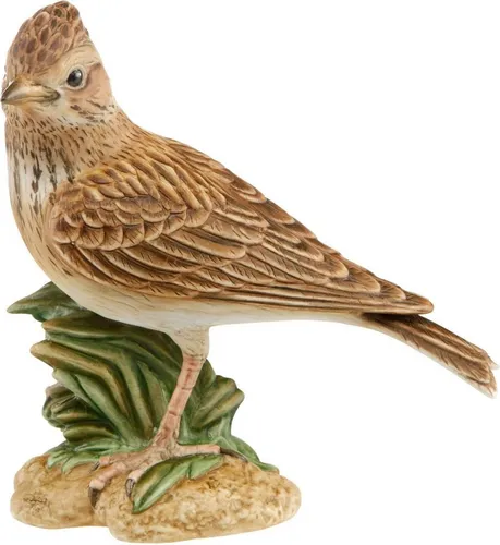 Goebel Vogel des Jahres 2019 - Feldlerche 14 cm - Figuren, Skulpturen & Statuen: Wunderschöne Porzellanfigur der Feldlerche, perfekt als dekorativer Akzent in jedem Raum und ein ideales Geschenk für Naturfreunde.