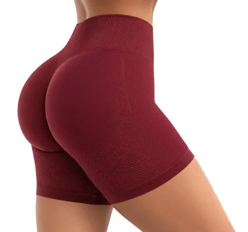 Smilodox Shorts Amaze Scrunch, Blickdichte Radlerhose mit Unsichtbarer Scrunch-Effekt High Waist Squatproof Scrunch Shorts-Leggings Seamless Sport Fitness