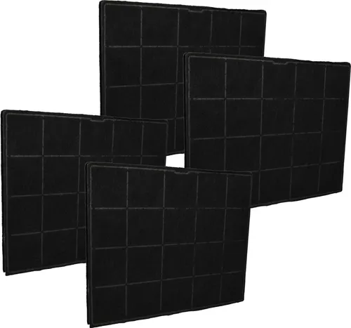 vhbw 4x Aktivkohlefilter kompatibel mit Airforce EVE F62 PANEEL-INSELHA. 67718, F63 90 RLN, F62 67718, F62 PANEEL INSELHA. 67718 Dunstabzugshaube