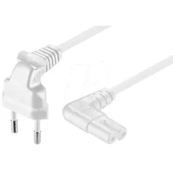 ADC 1000 WS GG - Netzkabel, Eurostecker, gew, 10 m, ws, C7 gew