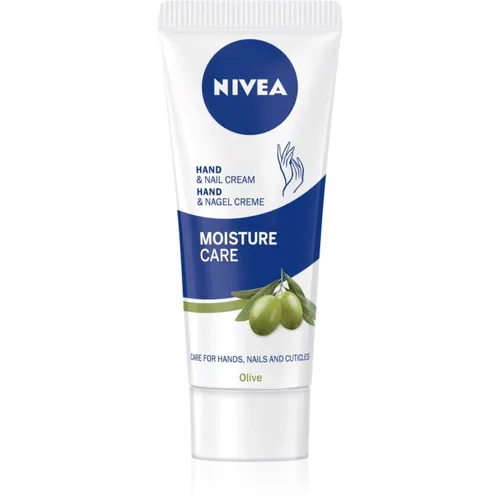 NIVEA Moisture Care Olive feuchtigkeitsspendende Creme für Hände und Fingernägel 75 ml