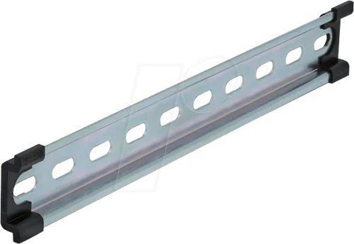 Delock Hutschiene 35 x 7,5 mm - 25 cm Stahl, robust und ideal für Audio & Video Verteilerkästen