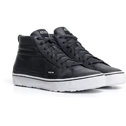 TCX Street 3 WP Motorradschuhe - Wasserdicht, Schwarz - 40 EU - Motorradstiefel mit wasserdichter T-Dry Membran und D3O-Schutz für maximalen Komfort und Sicherheit beim Fahren und Gehen.