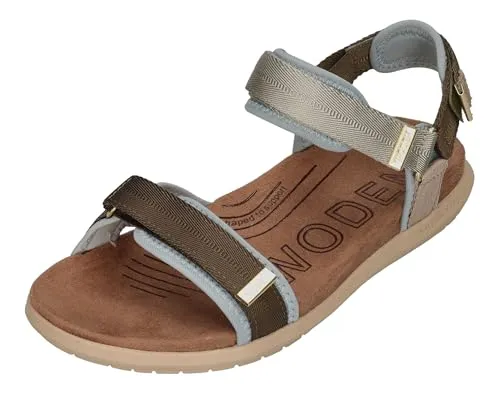 Woden Damenschuhe Sandalen - LINE LITE WL587 - stone multi, Größe:37 EU